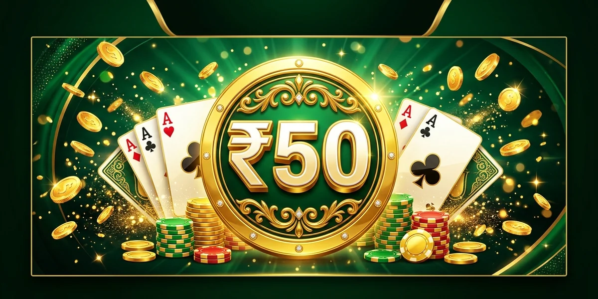 Teen Patti ₹50 Bonus Apps — Claim ₹50 Free on Signup